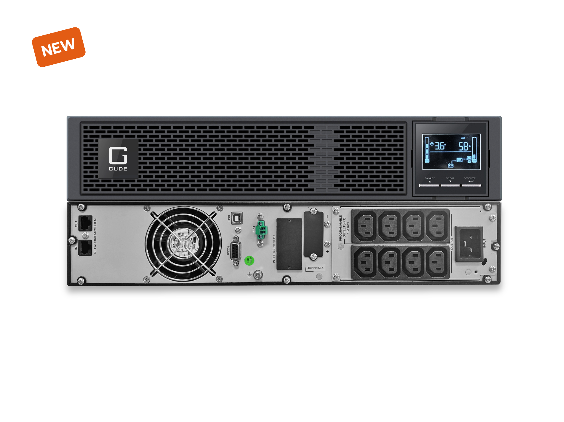 System Unit Png Online-UPS at 2 kVA (2000 W) - GUDE Systems