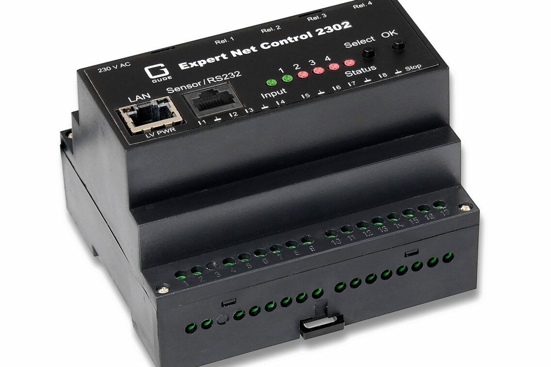 IP relay control: Expert Net Control 2302-1 - GUDE Systems